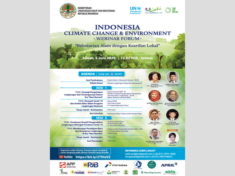 Indonesia Climate Change and Environment Webinar Forum 2020
